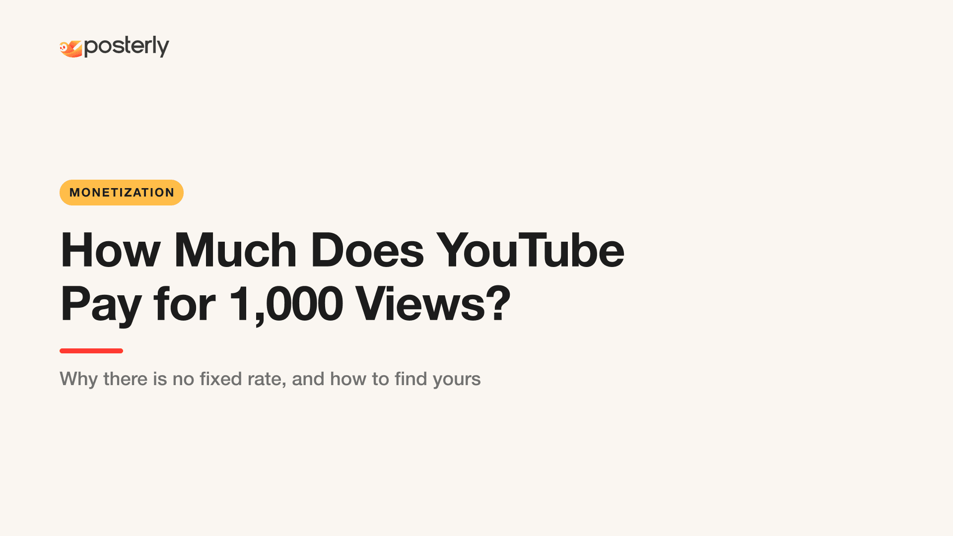 How Much Does YouTube Pay for 1,000 Views? cover