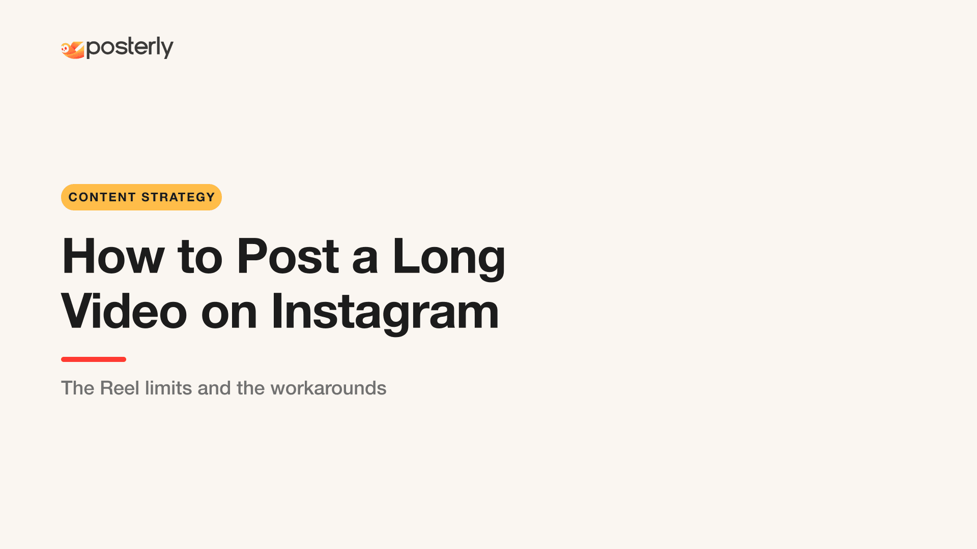 How to Post a Long Video on Instagram