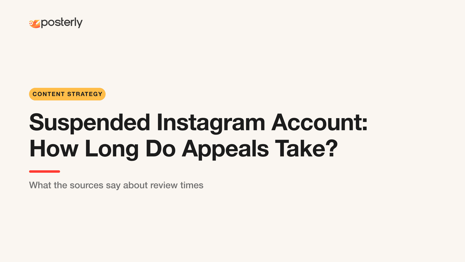 Suspended Instagram Account: How Long Do Appeals Take?
