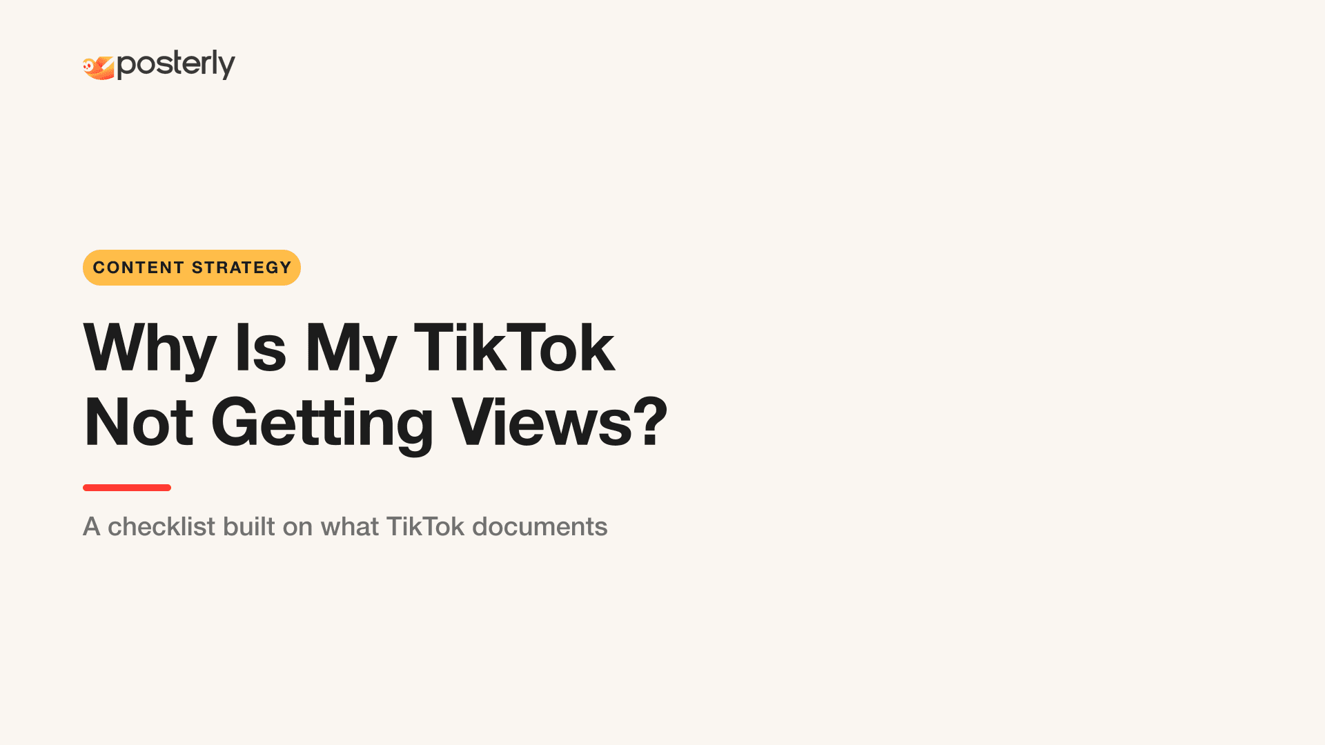 Why Is My TikTok Not Getting Views?
