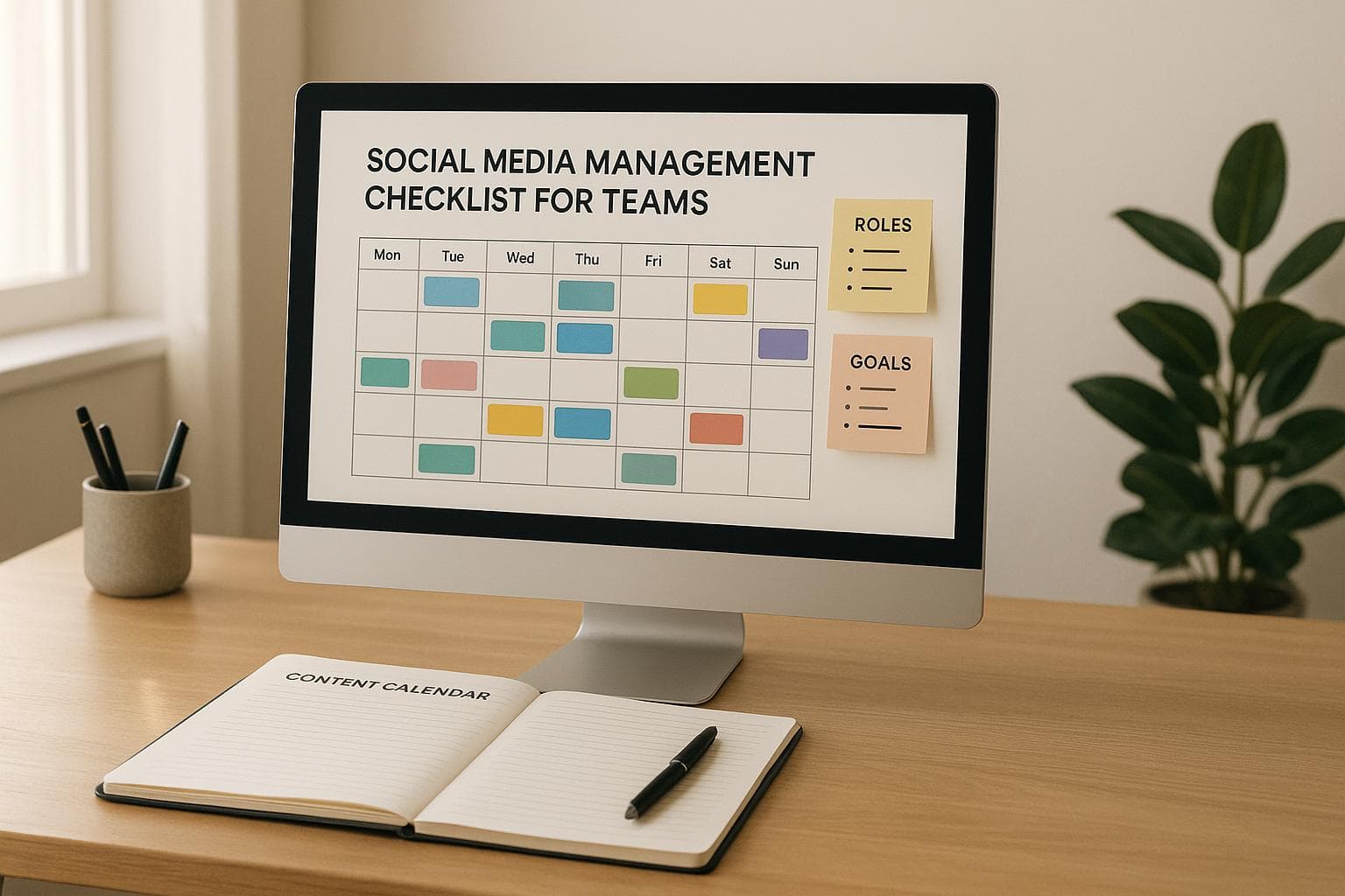 Social Media Management Checklist for Teams