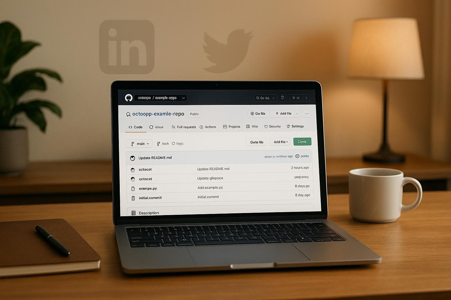How GitHub Commits Become Social Media Posts