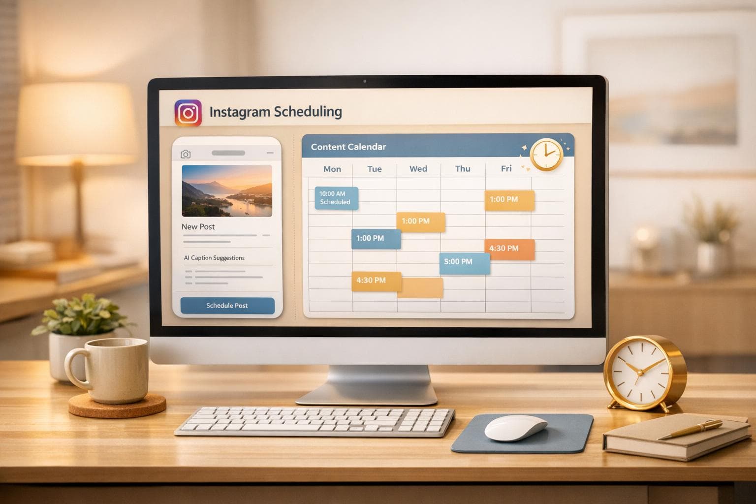 How AI Improves Instagram Scheduling