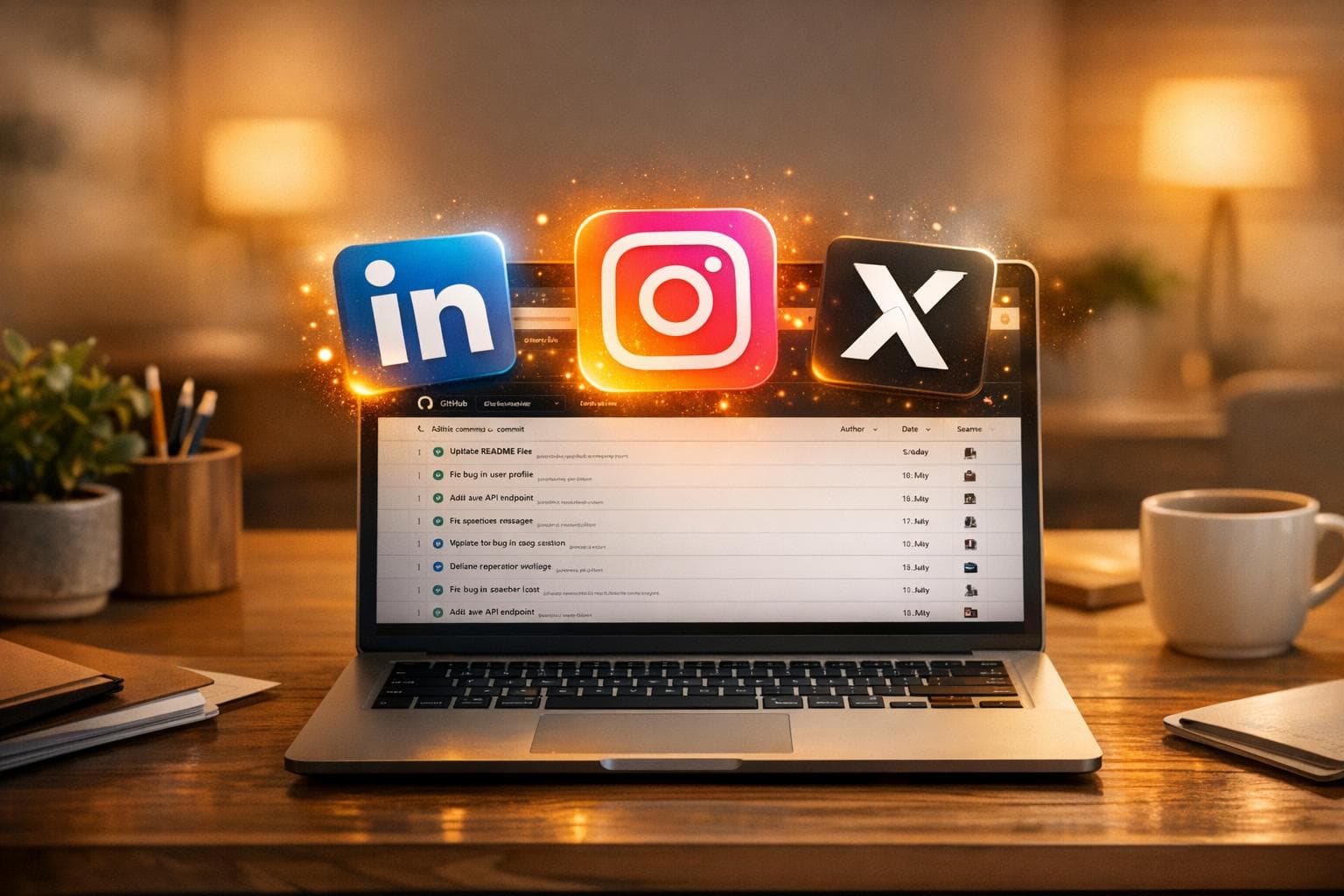 Turn Git Commits Into Social Posts