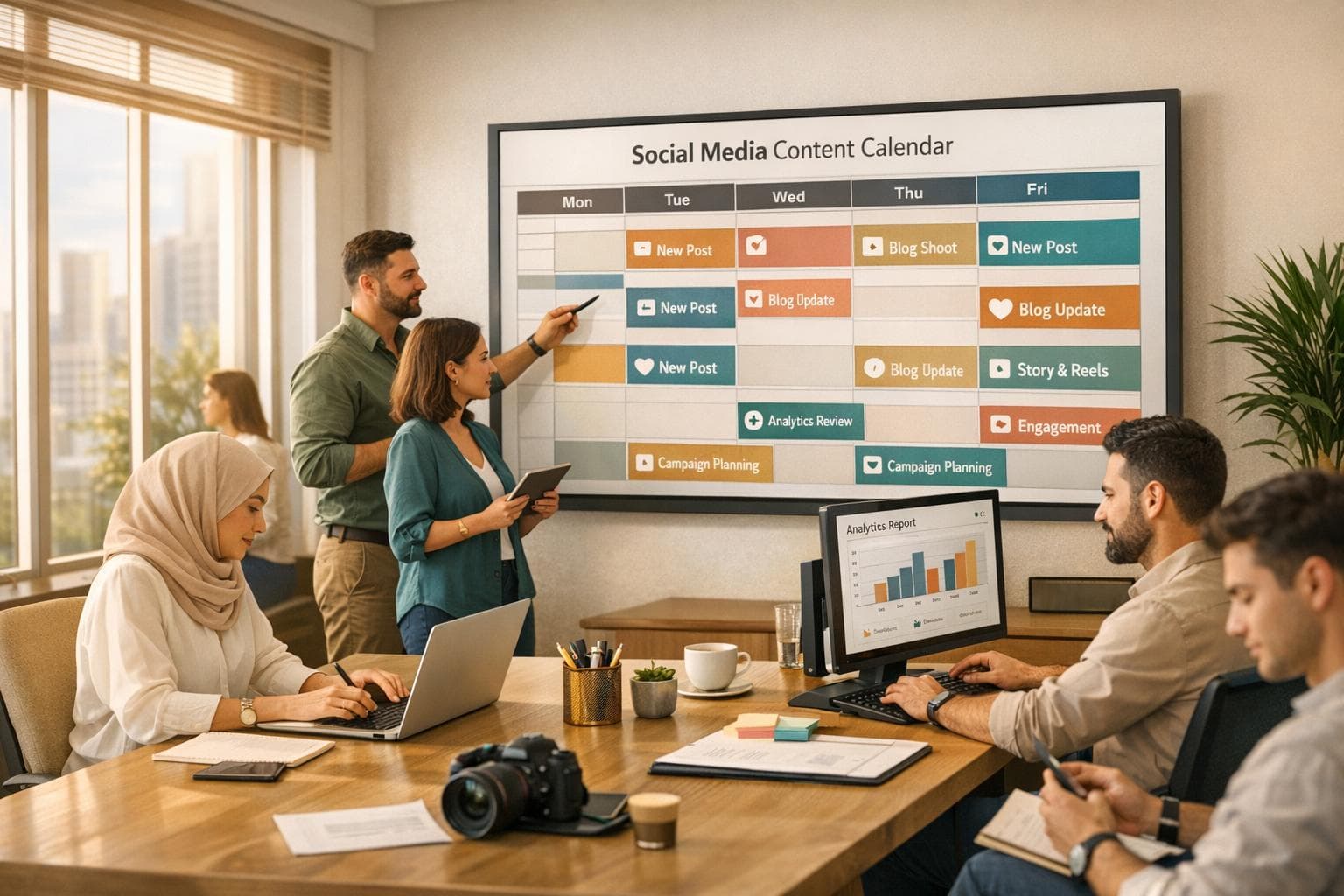 How Teams Manage Social Media Workflows