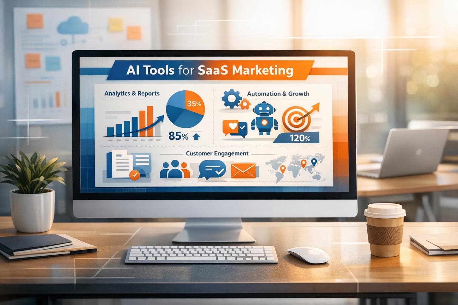 AI Infographic Tools for SaaS Marketing