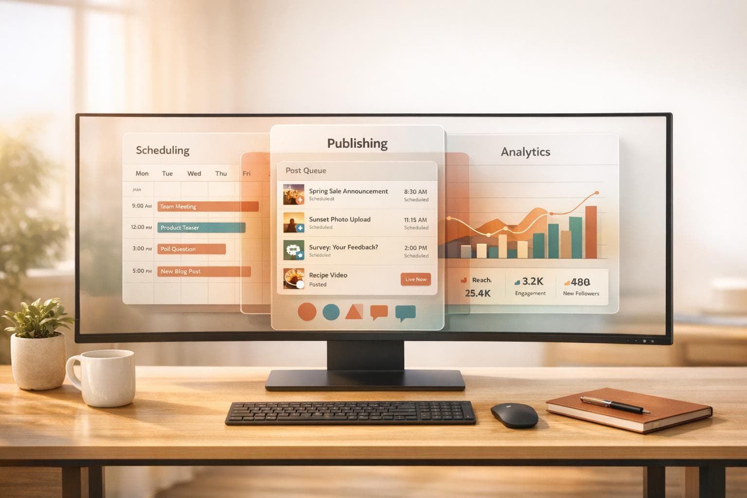 How Unified Dashboards Simplify Social Media Management