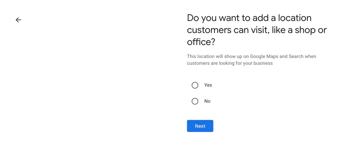 Choosing between a storefront address and a service area in Google Business Profile setup